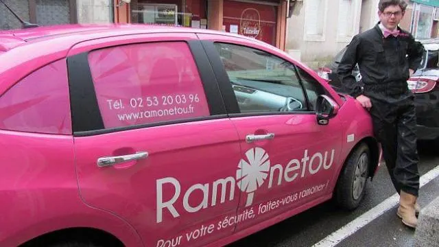 Arnaud de Rougé créer son entreprise de ramonage